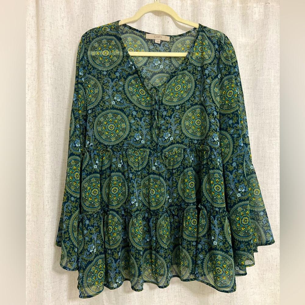Loft Printed Blouse